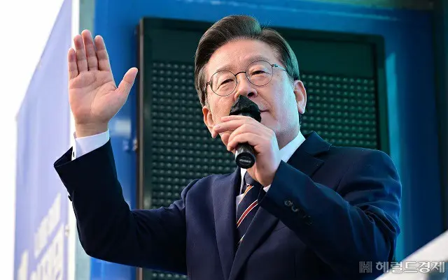 李在明、共に民主党党代表候補（画像提供:wowkorea）