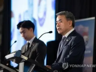 韓国国防相が在韓米軍基地を訪問　合同演習の綿密な準備を要請