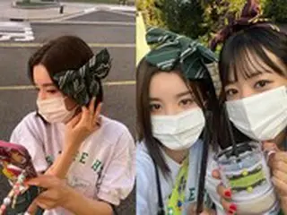 クォン・ウンビ（元IZ*ONE）、キム・ナムジュ（Apink）と計画実行？日本の遊園地を楽しむ近況ショット公開