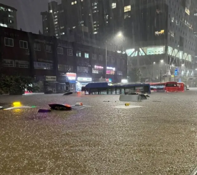 ＜W解説＞韓国で首都圏中心に記録的な大雨＝ソウル市の水害対策事業は遅延、今年の水防・治水予算は減額（画像提供:wowkorea）