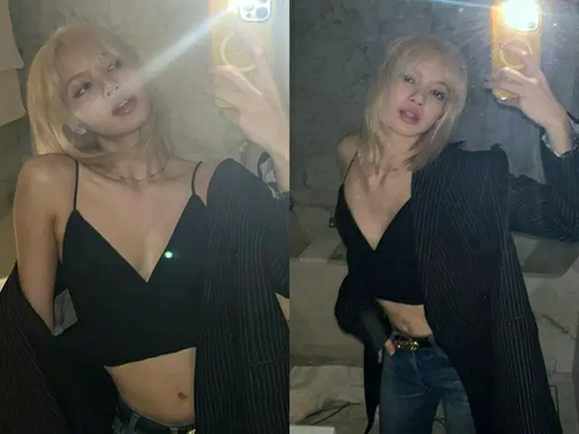 LISA（BLACKPINK） 、こんなにセクシーだったの？ …浴室で破格露出（画像提供:wowkorea）