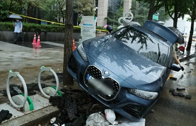 ＜W解説＞韓国の豪雨災害、損害保険会社からは悲鳴＝富裕層エリアも被害受け、超高級外車の損害申告が相次ぐ（画像提供:wowkorea）