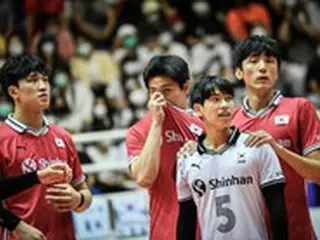 韓国男子バレーボール、バーレーンに0-3で敗北…AVCカップ4位で終える