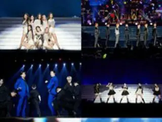 「SMTOWN LIVE 2022」、「東方神起」「少女時代」から「NCT」「aespa」まで5年ぶりの対面コンサート大盛況