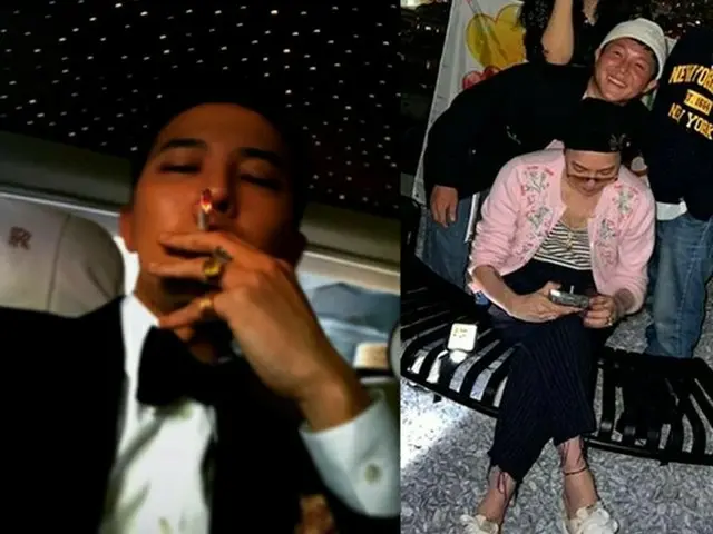 G-DRAGON（BIGBANG）、SNSに堂々と「喫煙」写真…誕生日パーティには チョ・セホも訪問（画像提供:wowkorea）