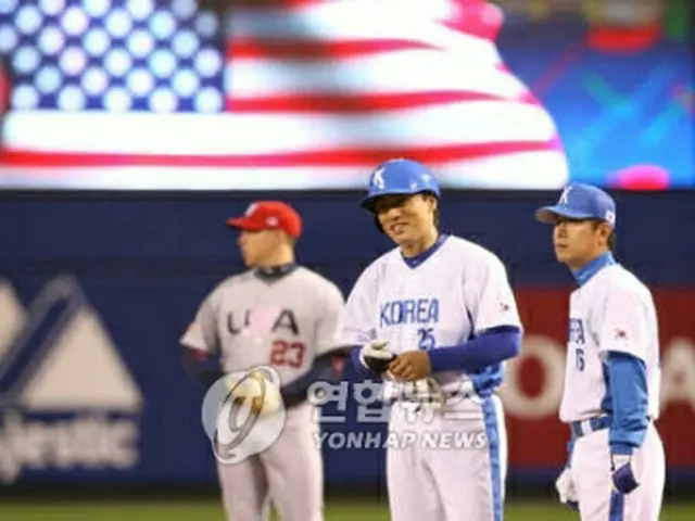 2006年に国・地域別対抗戦「ワールド・ベースボール・クラシック（WBC）」で対戦した韓国と米国（資料写真）＝（聯合ニュース）