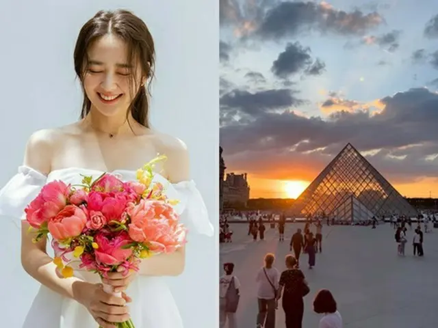 元新体操韓国代表ソン・ヨンジェ、ロマンチックなパリ新婚旅行…「So This Is Love」（画像提供:wowkorea）