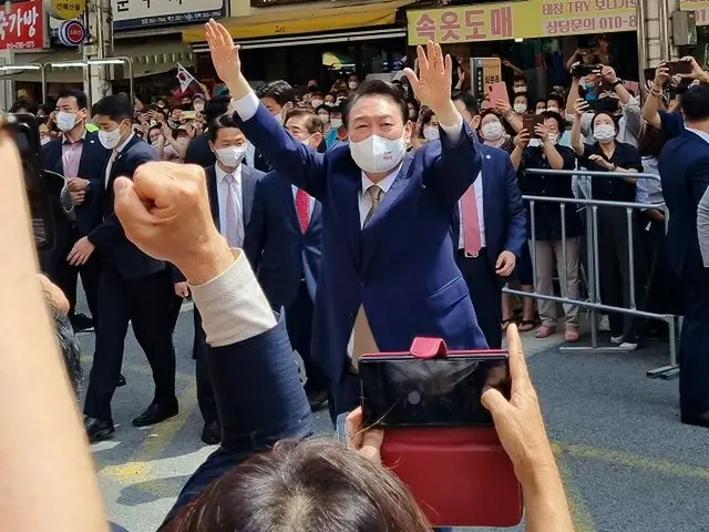 大邱を訪れた尹錫悦大統領（画像提供:wowkorea）