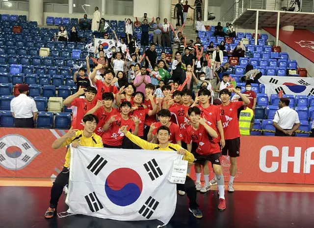 U-18男子ハンドボール韓国代表、イランを破り8年ぶりにアジア首位奪還（画像提供:wowkorea）