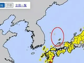 韓国教授、今度は台風警報伝える日本気象庁の地図に抗議…「独島を自国の領土として表記している」