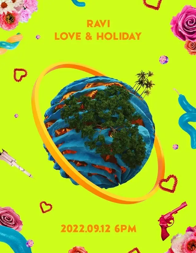 【公式】RAVI、12日にニューアルバム「LOVE＆HOLIDAY」発売確定（画像提供:wowkorea）