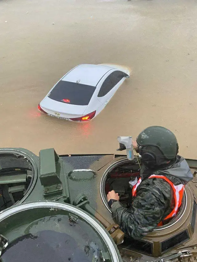 韓国では、台風11号の影響で6日午後3時までに4104台の車両が浸水被害を受けたことがわかった（画像提供:wowkorea）