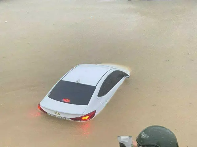 韓国では、台風11号の影響で6日午後3時までに4104台の車両が浸水被害を受けたことがわかった（画像提供:wowkorea）