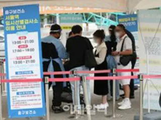 韓国の新型コロナ新規感染者「9万3981人」…連休の影響で一時的に増加