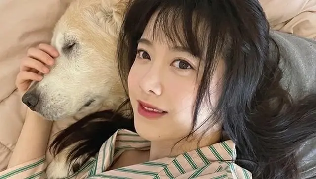 女優のク・ヘソンが愛犬との別れを伝えた（画像提供:wowkorea）