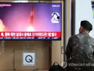 北朝鮮主要メディア　前日の弾道ミサイル発射報じず