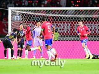 サッカー韓国代表とドロー、コスタリカ監督「韓国相手に2ゴール成功、満足している」