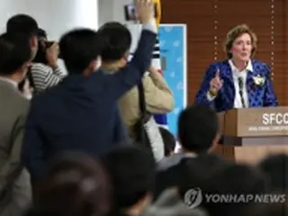 米人権活動家が韓国前政権批判　「北朝鮮に情報伝えるべき」