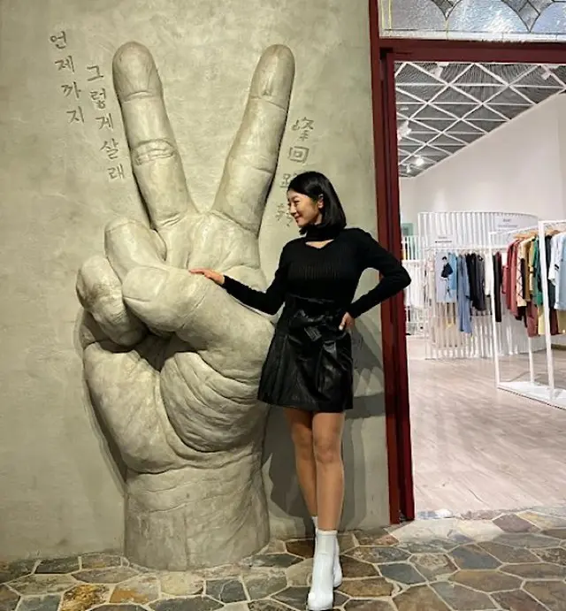 “ゴルフ女神“プロゴルファーアン・ソヒョン、済州ラグジュアリーホテルのファッションモールで美貌自慢（画像提供:wowkorea）