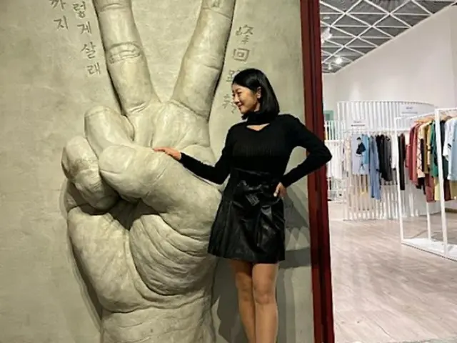 “ゴルフ女神“プロゴルファーアン・ソヒョン、済州ラグジュアリーホテルのファッションモールで美貌自慢（画像提供:wowkorea）