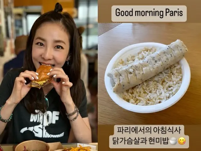 DARA（元2NE1）、太らない理由…パリでもタンパク質の食事（画像提供:wowkorea）