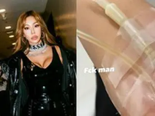 歌手Jessi、わずか1週間で再び病院行き…健康状態は本当に大丈夫か？