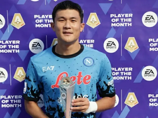 ナポリのキム・ミンジェ、UCL選手ランキング22ランク大幅アップ（画像提供:wowkorea）