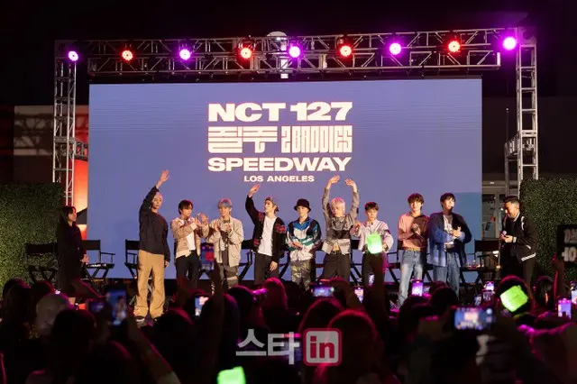 「NCT 127」が7日(現地時間)、米国LAのピーターソン自動車博物館でファンイベントを開催した。（画像提供:wowkorea）