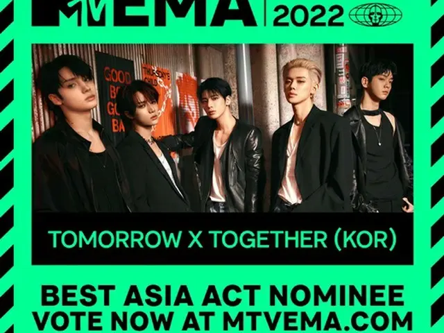 「TOMORROW X TOGETHER（TXT）」、欧州最大の音楽授賞式「MTV EMA」に初ノミネート（画像提供:wowkorea）