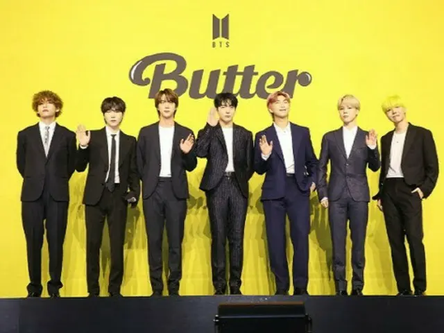「BTS」、「Butter」がSpotifyストリーミング10憶回突破“K-POP歌手初”（画像提供:wowkorea）