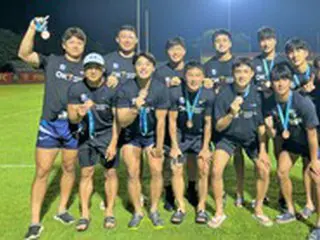 7人制ラグビー韓国代表、「アジアラグビーセブンス」1次大会で3位