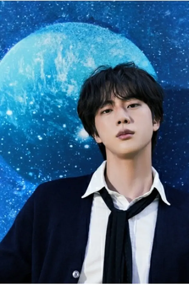 ＢＴＳのＪＩＮ（ビッグヒットミュージック提供）＝（聯合ニュース）≪転載・転用禁止≫