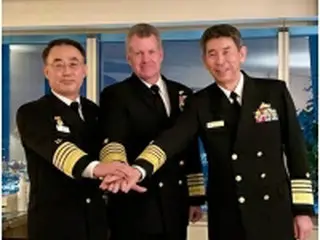 韓米海軍と海自のトップ　北朝鮮核・ミサイル脅威への対応協議