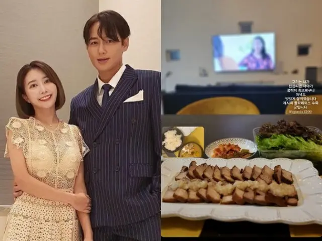 歌手イ・ジフン＆妻アヤネさん、料理は分担制？自宅でもレストランのような韓国料理（画像提供:wowkorea）