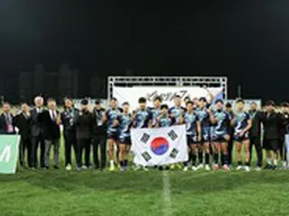 ラグビー男子7人制韓国代表チーム、「アジアセブンズシリーズ第2戦」準優勝