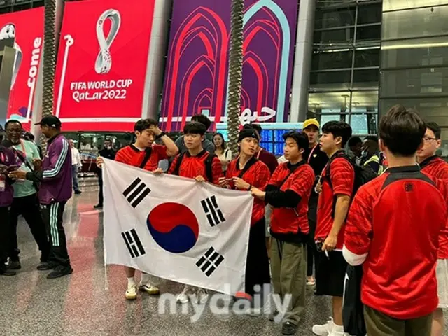 ＜カタールW杯＞現地空港で見られた「ハーメルンのふえふき」現象、ソン・フンミンを見にサポーター集結（画像提供:wowkorea）