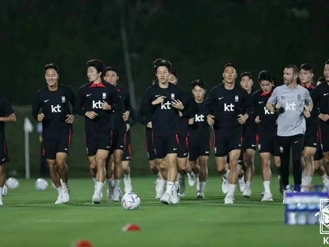 ＜カタールW杯＞韓国代表、2日目のトレーニングは開始15分のみメディア公開（画像提供:wowkorea）