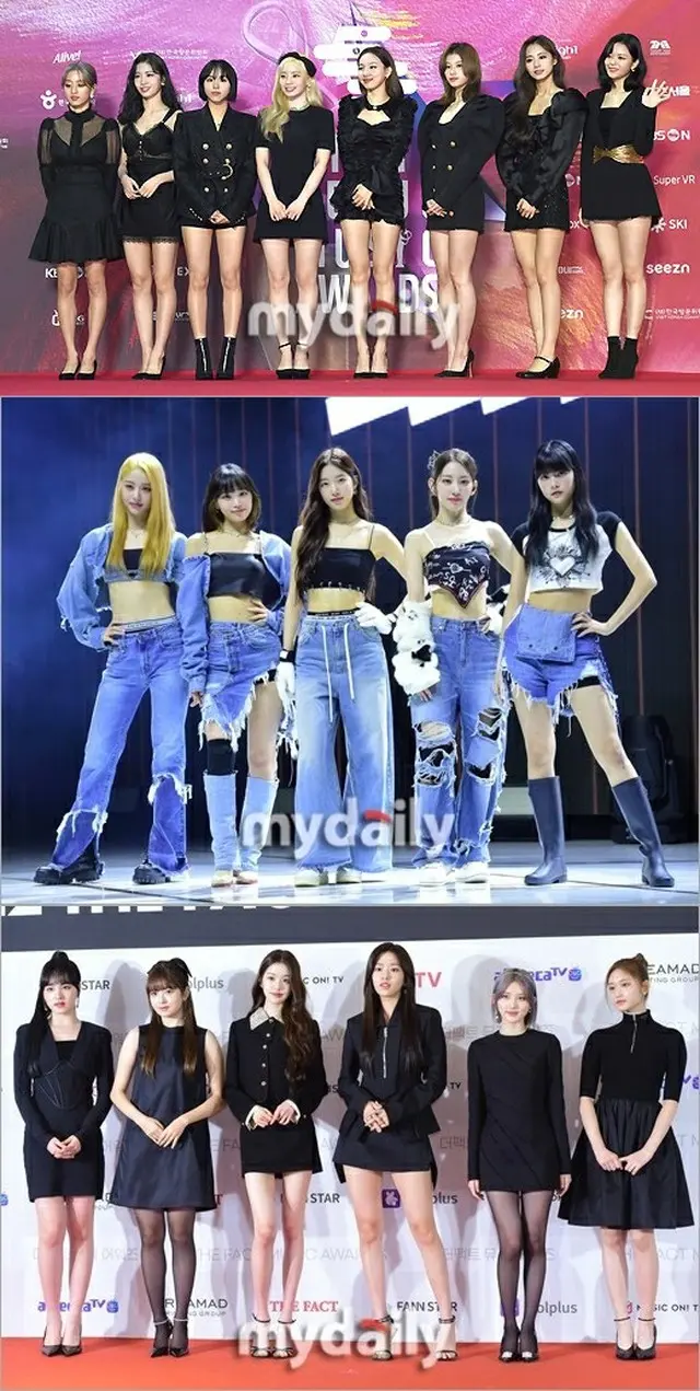 「TWICE」＆「IVE」＆「LE SSERAFIM」、「NHK紅白歌合戦」に出場確定（画像提供:wowkorea）