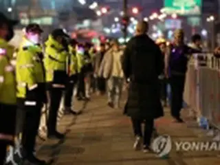 W杯第2戦の街頭応援3万人予想　会場に警察870人配置＝韓国