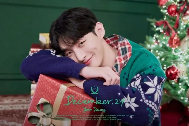 ユン・ジソン（Wanna One出身）、“クリスマスのときめき”新曲コンセプトフォト公開（画像提供:wowkorea）