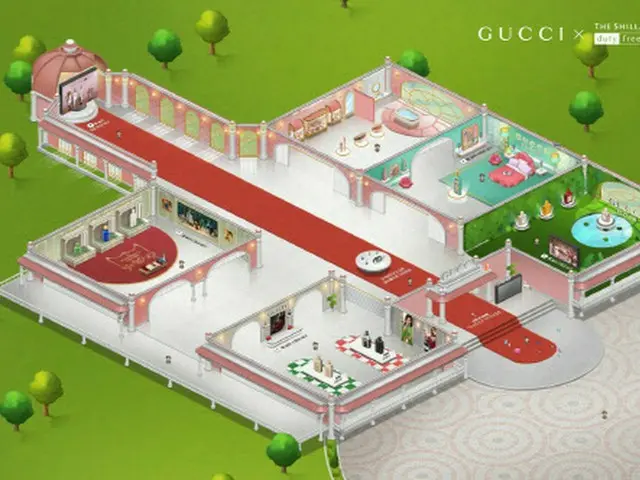 新羅免税店、メタバースプラットフォーム「ZEP」に“GUCCIビューティーガーデン”お披露目（画像提供:wowkorea）