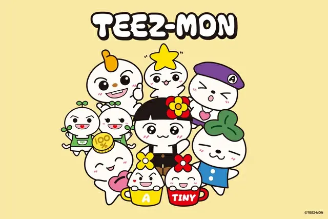 「ATEEZ」の公式オリジナルキャラクター「TEEZ-MON」誕生！（画像提供:wowkorea）