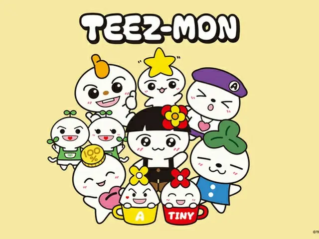 「ATEEZ」の公式オリジナルキャラクター「TEEZ-MON」誕生！（画像提供:wowkorea）