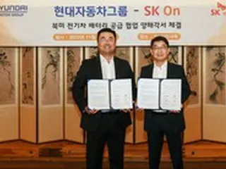 韓国現代自、SKオンと米ジョージア州にバッテリー工場建設...工場の海外移転に憂慮の声も