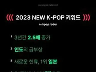 「K-POP Radar」、「2023ニューK-POPキーワード10」を発表…「日本」「第4世代」など