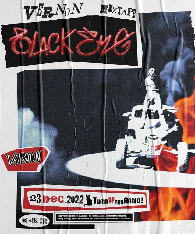 「SEVENTEEN」バーノン、初ソロミックステープ「Black Eye」が今月23日に発売（画像提供:wowkorea）