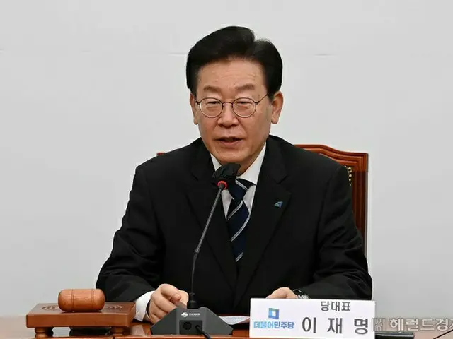 李在明、共に民主党代表（画像提供:wowkorea）