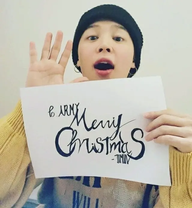 JIMIN（BTS）からチャウヌ（ASTRO）、スターたちが伝えたさまざまなクリスマスのあいさつ（画像提供:wowkorea）