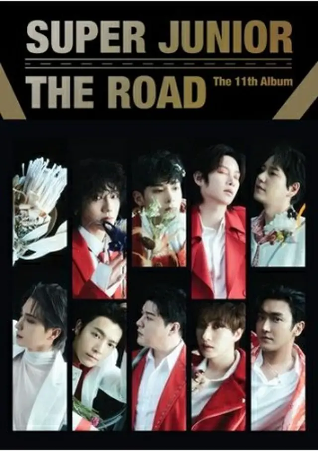 SUPER　JUNIORのアルバム「The　Road」（レーベルSJ提供）＝（聯合ニュース）≪転載・転用禁止≫