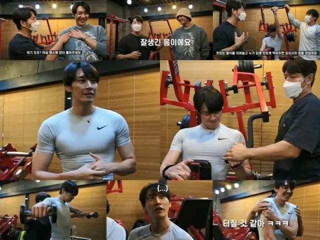 俳優キム・ヨングァン、歌手キム・ジョングクもうならせる厚い胸板披露（画像提供:wowkorea）